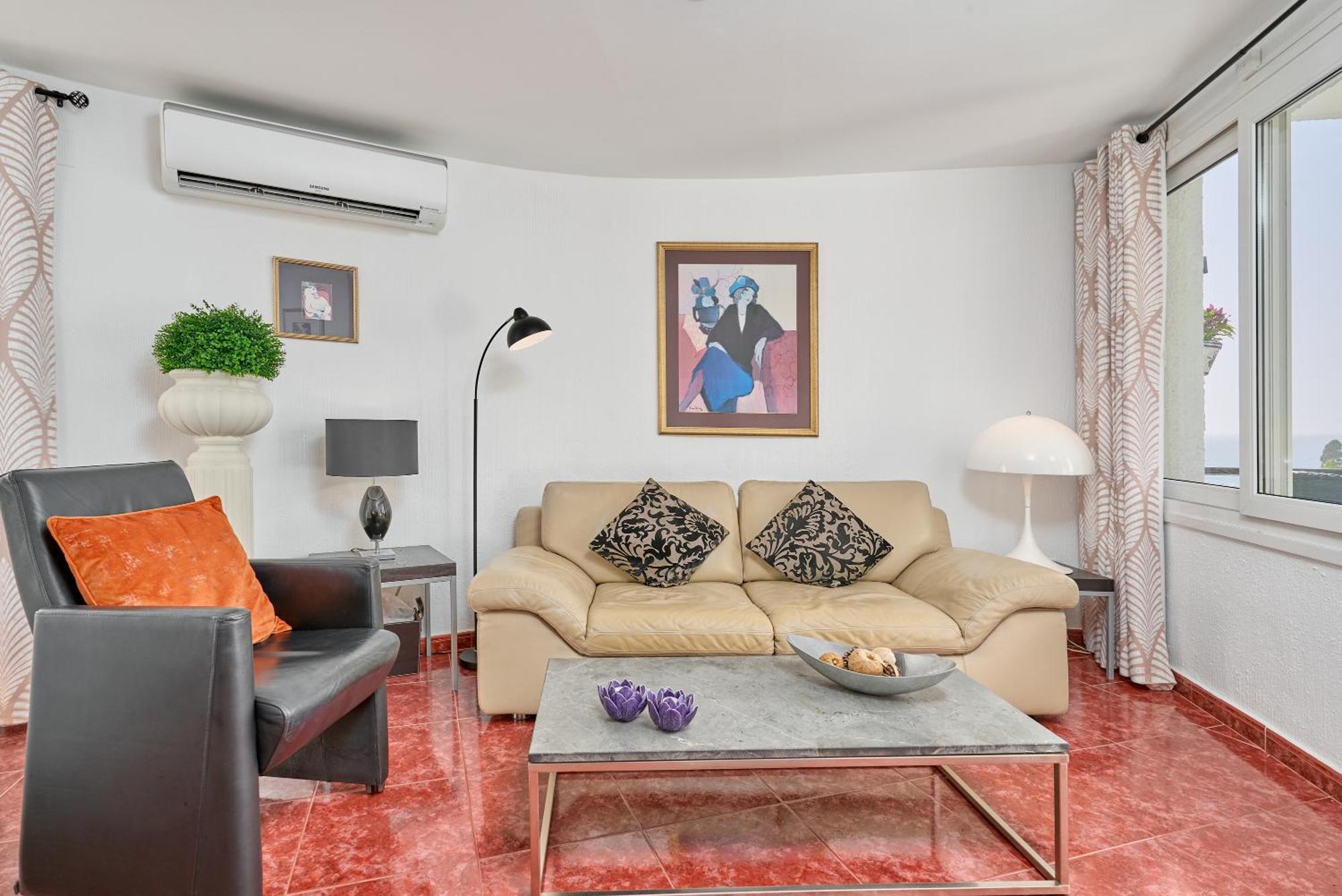Spectacular Sea Views, 2 Bed,2 Bath Apartment Nerja Luaran gambar
